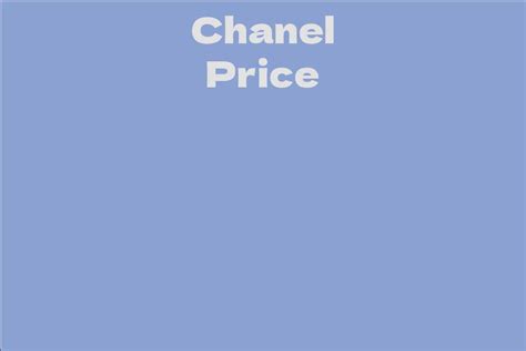 chanel price bio|Chanel .